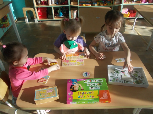 Роль дидактических игр в детском саду.
